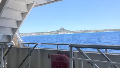 伊江島フェリー船内売店